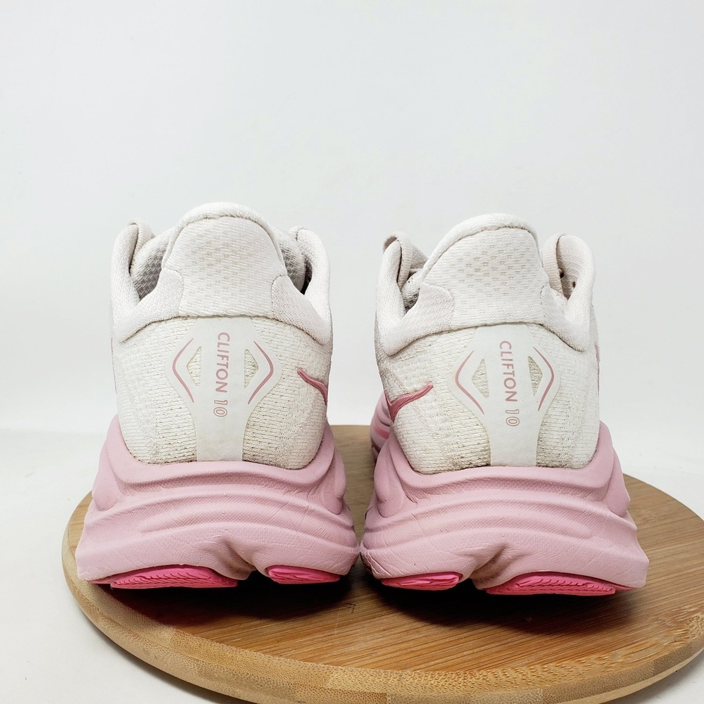 Hoka One One Clifton 10 Running Shoes Womens 6 Lace Up Comfort Sneaker - Picture 8 of 11